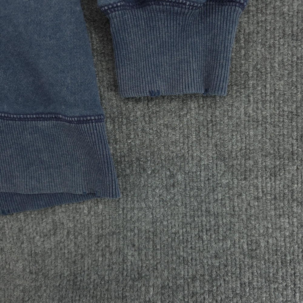 Aerie Pullover Sweatshirt Womens M Blue V Neck Oversized Casual Cozy Lounge Top - Picture 7 of 16